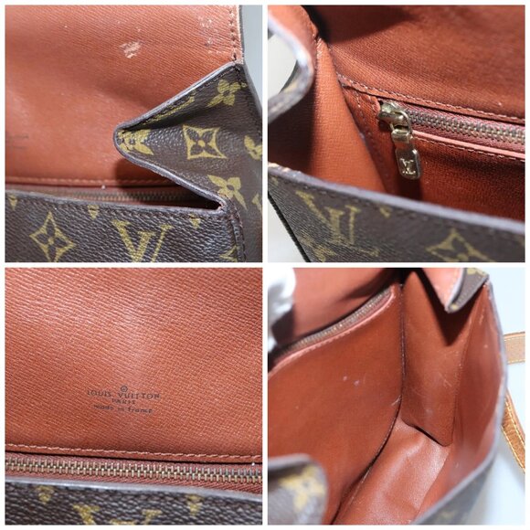 LOUIS VUITTON Monogram Saint Cloud GM Shoulder Bag M51242 LV Auth 140052 - Picture 13 of 15